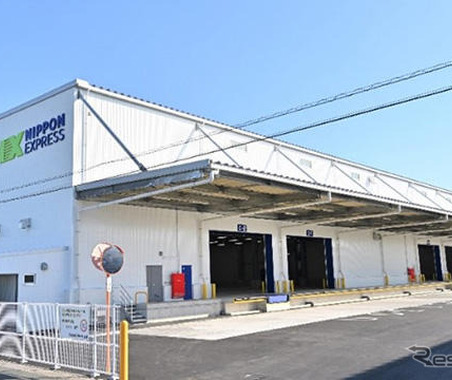 日本通運、浜松で太陽光発電を導入、自動化や省人化設備を再エネで 画像