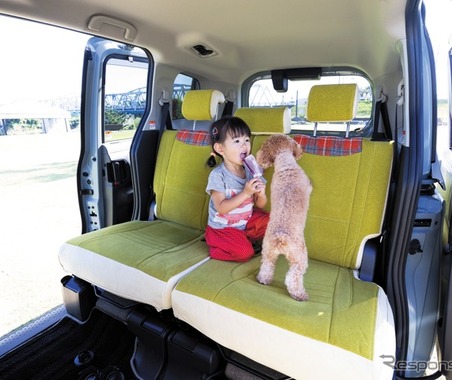 水だけでお手入れOK、愛犬家向け新シートカバー…トイファクトリー 画像