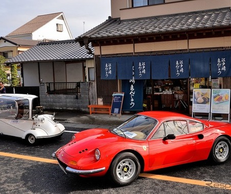 昭和の名車とワーゲンがぎっしり…茨城県の江戸崎商店街でホコ天イベント 画像