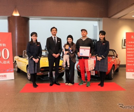 トヨタ博物館が来館者800万人…トヨタスポーツ「800」とホンダ「S800」を展示 画像