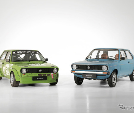 VW『ポロ』50周年、初代のヒルクライム仕様が独クラシックモーターショーに 画像