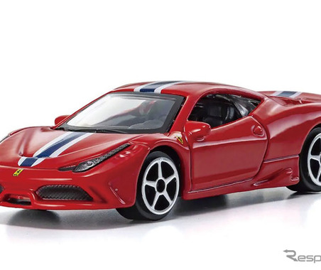 フェラーリ『458スペチアーレ』、1/64スケールのミニカーで登場 画像