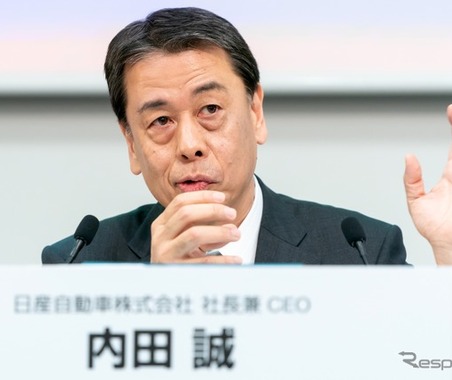 日産の内田社長「当初の枠組みと異なる提案があった」…ホンダ日産の経営統合、検討を中止 画像