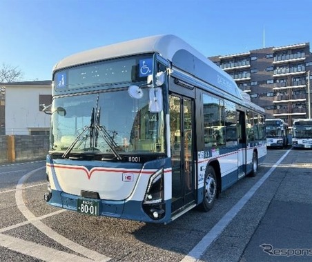 いすゞ『エルガEV』、京成バスが導入…東京・葛飾区で運行開始 画像