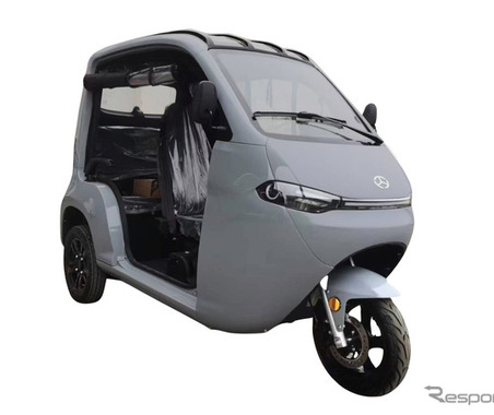 普通免許で乗れる「電動トゥクトゥク」、64万9000円から予約開始 画像