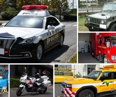 【GW】酒々井プレミアム・アウトレットにパトカーや消防車など「働く車」が大集合 画像