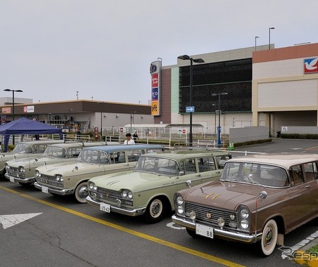 ショッピングセンターに320台の名車・旧車が大集結…第5回昭和平成オールドカー展示会 画像