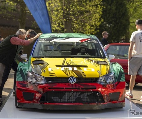 VW『ポロ』50周年、「道化師」テーマの特別なレースカーデザイン公開 画像