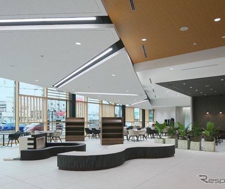 栃木トヨタ、“和モダン”な地域共生型ディーラー「不動前店」オープン 画像