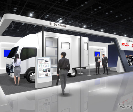 いすゞとUDトラックス、初の共同出展で次世代物流技術を披露…人とくるまのテクノロジー展 2025 画像