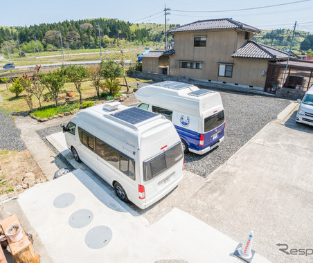 奥能登「住める駐車場」がリニューアルオープン…大規模半壊した家屋跡地を活用 画像