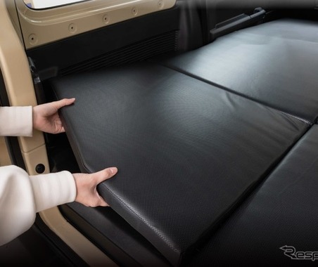 スズキ『ジムニー』での車中泊をもっと快適に! 専用フルフラットマットが新登場 画像