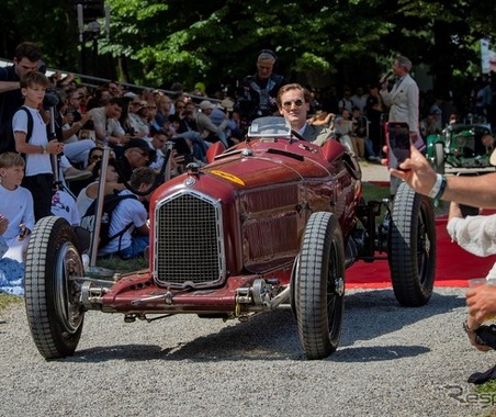 アルファロメオ『ティーポB』がイタリア旧車イベントで最優秀賞に 画像