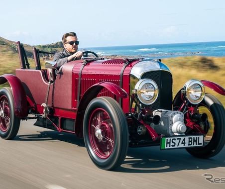 最終テスト完了、1929年のベントレー・ブロワーを「85%で再現」した電動車 画像