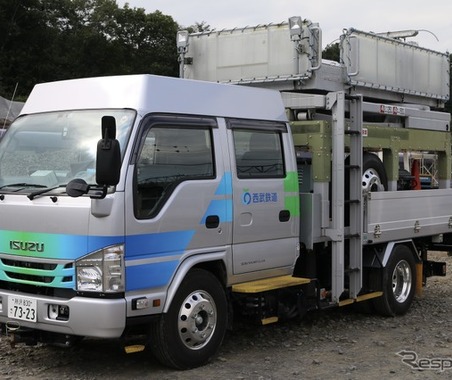 トラックの車体が浮いて回転、レールの上を走り出す!…西武・電車フェスタ2025で実演予定 画像