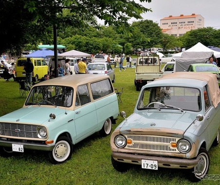 懐かしき軽自動車や希少車が集結…昭和平成/軽自動車&普通車展示会in道の駅アグリパークゆめすぎと 画像