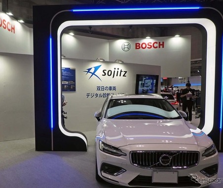 スキャナー内を約30秒通過で、中古車のキズ・ヘコミ等を判別できる「外装スキャナー」とは 画像