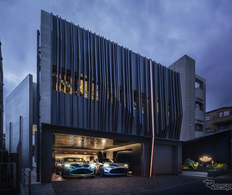 アストンマーティン、東京・南青山に4階建て超高級住宅…自動車ギャラリーも設置 画像