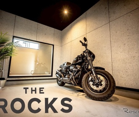 大型バイク4台収納可能なガレージ付き住宅「THE ROCKS」、横浜に誕生 画像