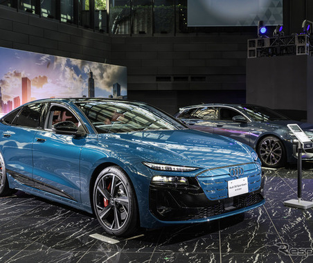 アウディ日本法人社長「必ず日本でもEV時代がやって来る」新型EVセダン『A6 e-tron』お披露目で［新聞ウォッチ］ 画像