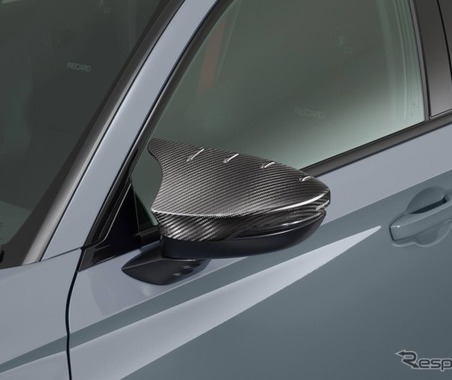 無限、ホンダ『シビック』シリーズ用「カーボンドアミラーカバー」発売 画像