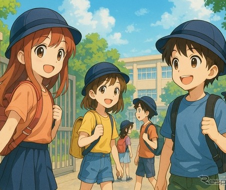 通学路安全点検！ 危険箇所を地図で可視化　東京海上日動と日本工営が新システムを開発 画像