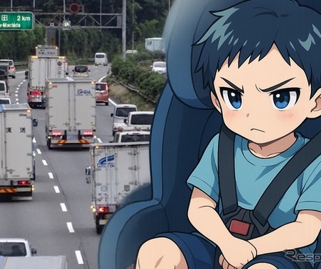 家族ドライブの悩みNo.1は「渋滞中のトイレ」！ 画像