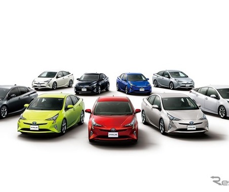 新車販売総合、新型プリウスが5年ぶりのトップ! 2016年度車名別 画像