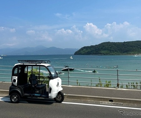 電動トゥクトゥクレンタル「Kari Tuku」、佐賀県唐津市にオープン…1時間5000円から 画像