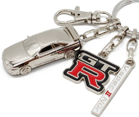 R34 スカイライン GT-R、3D立体キーリング予約開始…3000個限定生産 画像