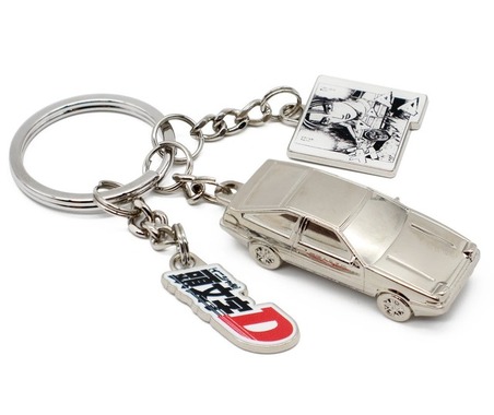 86トレノ、『頭文字D』の3Dメタルキーチェーン予約開始…5000個限定 画像