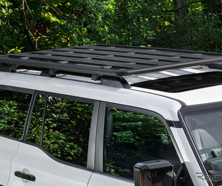 立体駐車場もOK！『ランクル250』専用ルーフキャリア、クラフトワークスが発売 画像