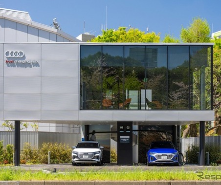 アウディジャパン、EV急速充電3拠点で累計1万回充電達成…開設1年半で 画像