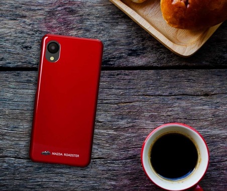 「ソウルレッド」も完全再現！　クルマ用塗料を使ったマツダ公式『ロードスター』スマホケース 画像