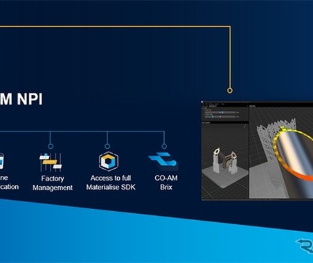 3Dプリンティングのワークフロー自動化を推進、マテリアライズが「CO-AM」新戦略を発表 画像