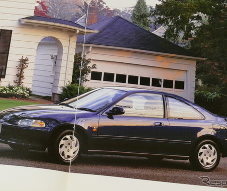 “もう一台”のホンダの逆輸入車、アメリカの風を感じさせた『シビック・クーペ』【懐かしのカーカタログ】 画像