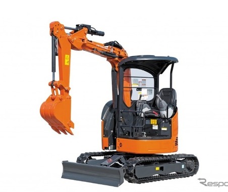 日立建機、新型ミニショベルを発売…9%燃費向上 画像