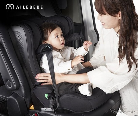 チャイルドシート「エールベベ・パパットR2」…肩ベルト最大20cm延長で乗せ降ろしスムーズに 画像