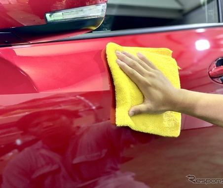 水道いらずでボディつやつや…“水なし洗車”という選択肢 画像