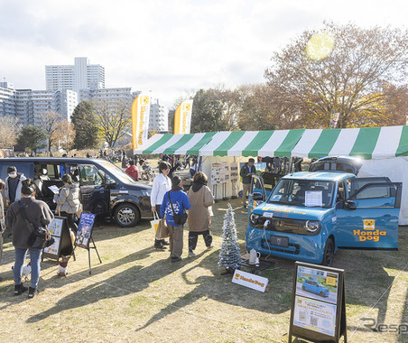 ホンダ純正“犬用品”が想像以上に実用的だった…Sippo Festa 2025 画像