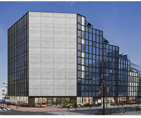 トヨタ不動産の東京・渋谷の新オフィス施設「X-BASE SHIBUYA」、50kWのEV急速充電器設置…2026年1月開業へ 画像