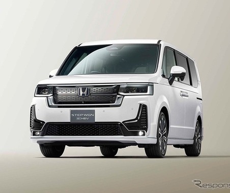 ステップワゴン スパーダ用の装着可能な純正アクセサリー「バンパーワイドガーニッシュ」…ホンダアクセス 画像