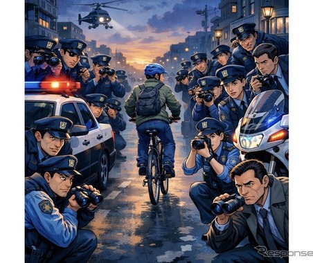 自転車の指導取締り、重点的に行なう場所と時間帯はわかっている…2026年4月から青切符導入 画像