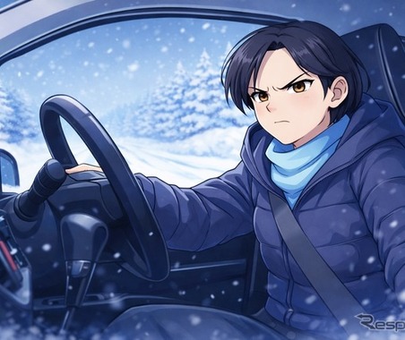 走行中に雪が降り出した！ どうする？　その際の行動と事前準備…三連休は大雪のおそれ 画像