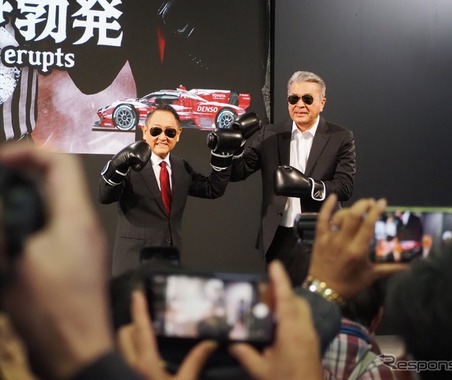 「売られた喧嘩は買う」と豊田会長、トヨタ自動車の三番勝負…東京オートサロン2026 画像