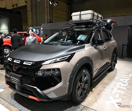 車中泊仕様の『エクストレイル』をさらにワイルドに、冒険心うずく『X-TRAIL ROCK CREEK MULTIBED WILDPLAY』…東京オートサロン2026 画像