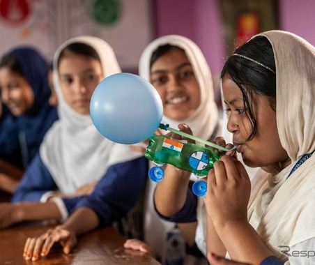 BMWグループとユニセフ、世界5カ国でSTEM教育プログラム「BRIDGE」推進 画像