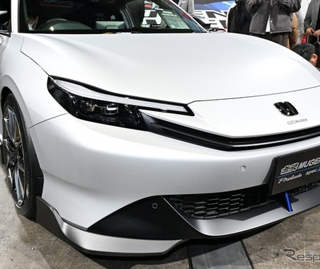 往年のプレリュード向けパーツを継承、無限が公開した迫力の「MUGEN PRELUDE」…東京オートサロン2026 画像