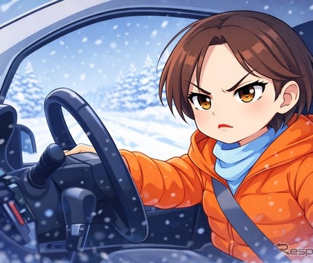 走行中に雪が降り出した！ どうする？　その際の行動と事前準備…平地でも大雪の可能性 画像