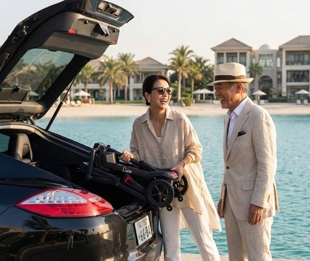 重さ16kgの折りたたみ式電動モビリティ、タクシーや飛行機への持ち込み可能に…IAAE 2026で初公開へ 画像